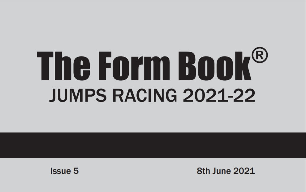 Jumps Formbook 2021-22 - downloadable version (PDF) - Issue 5 - June 8th 2021