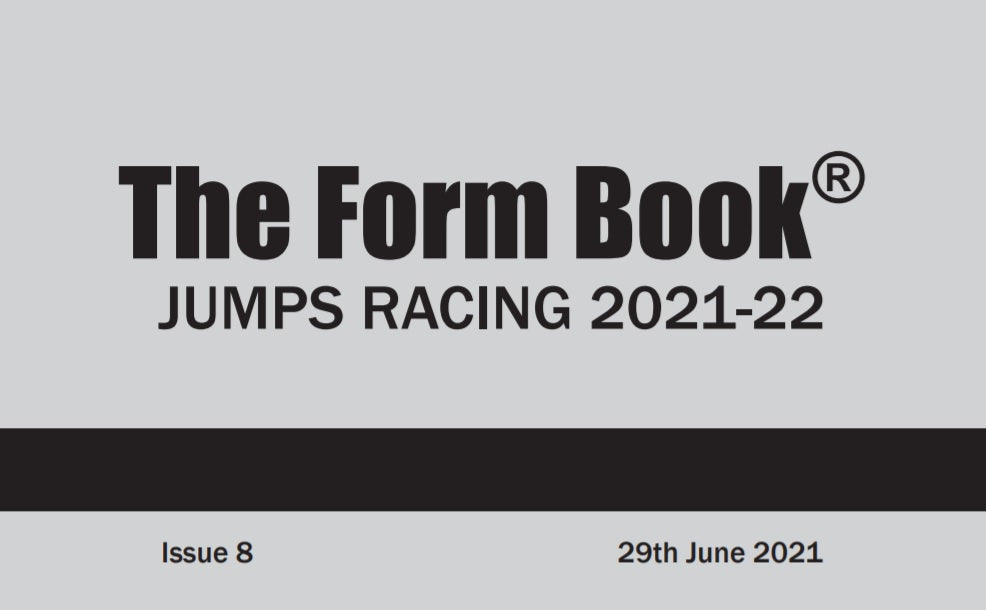 Jumps Formbook 2021-22 - downloadable version (PDF) - Issue 8 - June 29th 2021