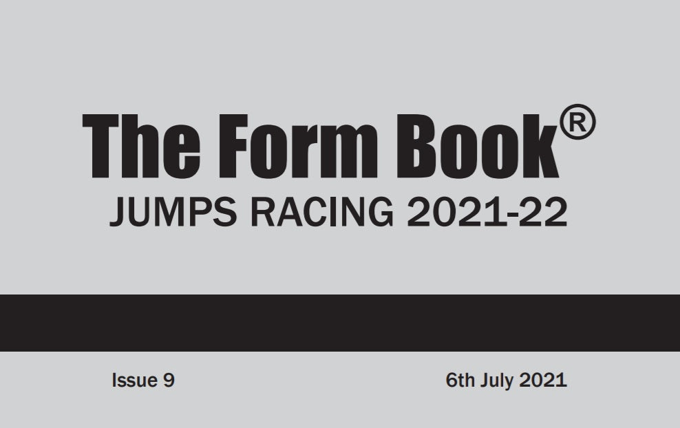 Jumps Formbook 2021-22 - downloadable version (PDF) - Issue 9 - July 6th 2021