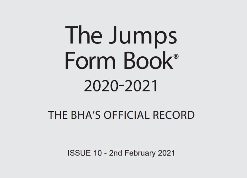 Jumps Formbook 2020-21 - downloadable version (PDF) - Issue 10 - Jan 24th - Jan 30th