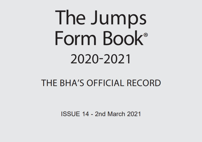 Jumps Formbook 2020-21 - downloadable version (PDF) - Issue 14 - Feb 21st - Feb 27th