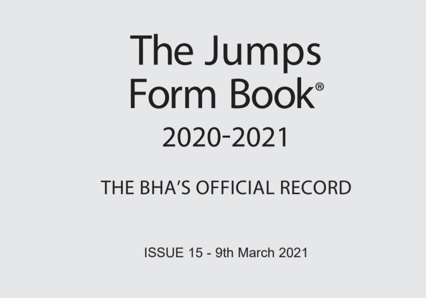Jumps Formbook 2020-21 - downloadable version (PDF) - Issue 15 - Feb 28th- Mar 6th