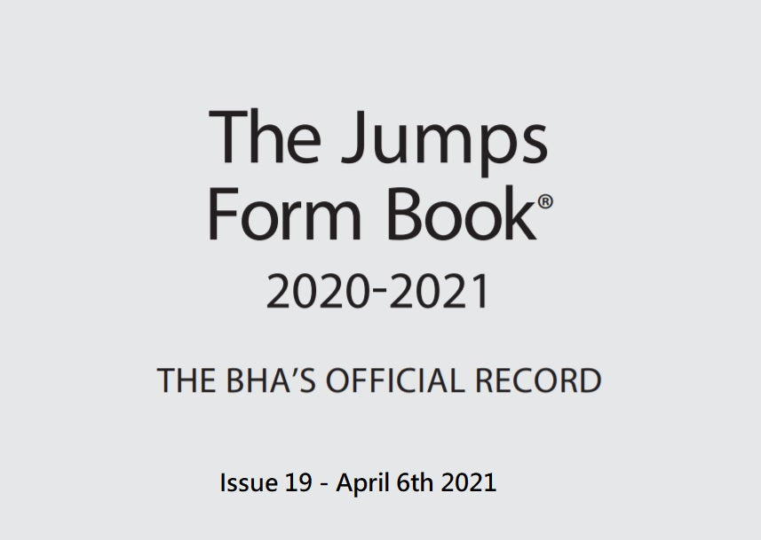 Jumps Formbook 2020-21 - downloadable version (PDF) - Issue 19 - Mar 28th- Apr 3rd