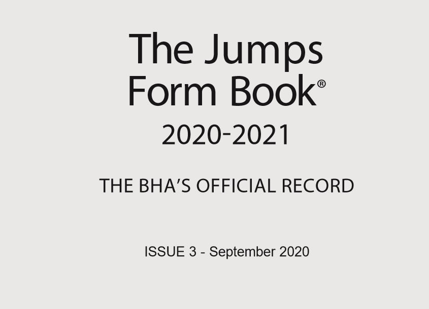 Jumps Formbook 2020-21 - downloadable version (PDF) - Issue 3 - September 2020