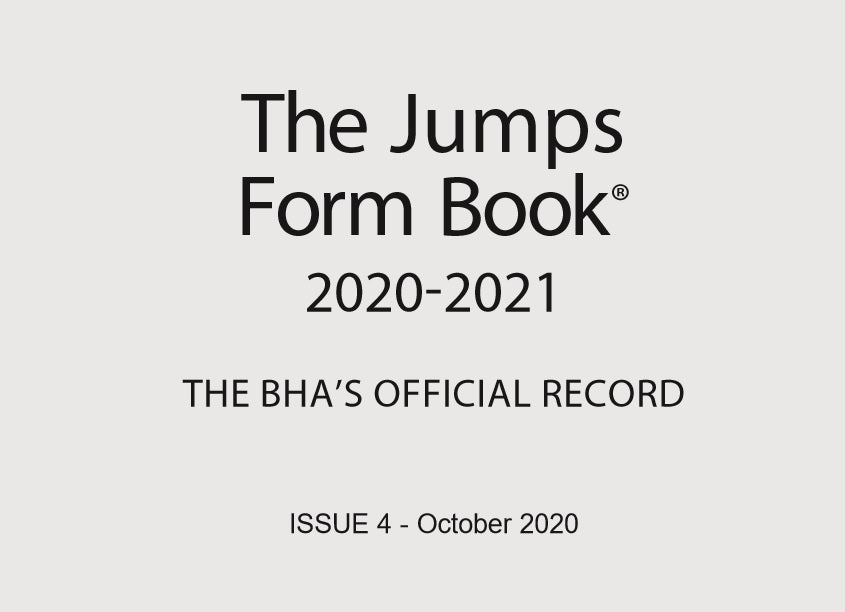 Jumps Formbook 2020-21 - downloadable version (PDF) - Issue 4 - October 2020