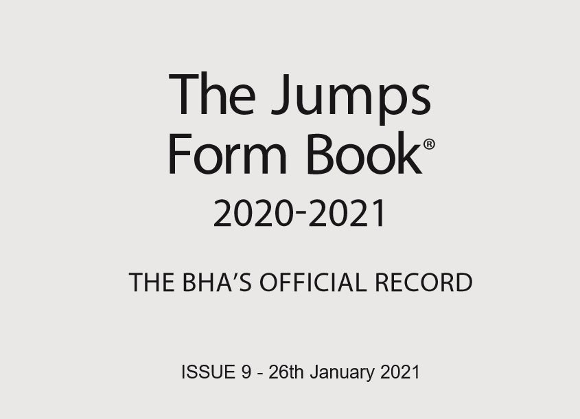 Jumps Formbook 2020-21 - downloadable version (PDF) - Issue 9 - Jan 17th - Jan 23rd